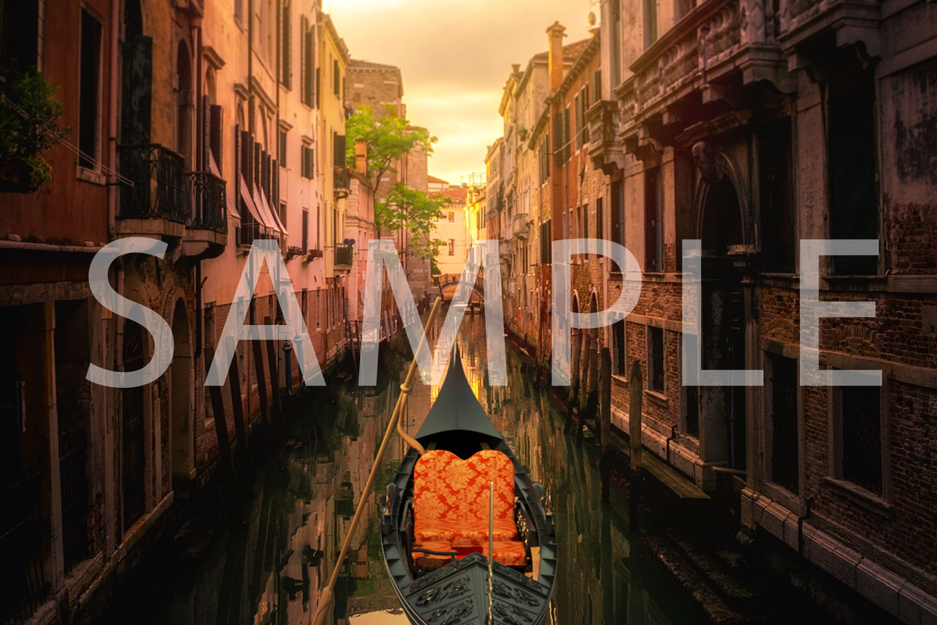 Venice Italy Water Gondola Digital Backdrop Digital Background